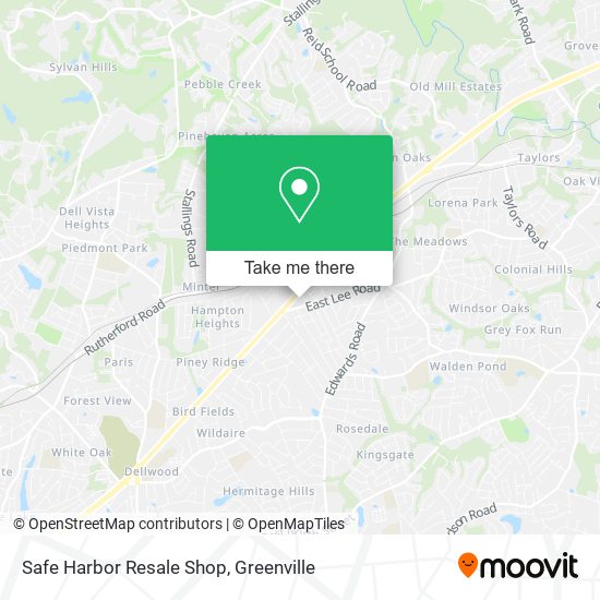Safe Harbor Resale Shop map