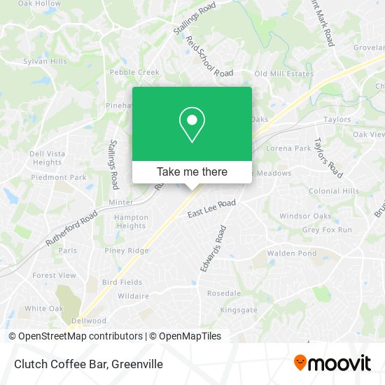 Clutch Coffee Bar map