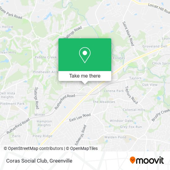 Coras Social Club map