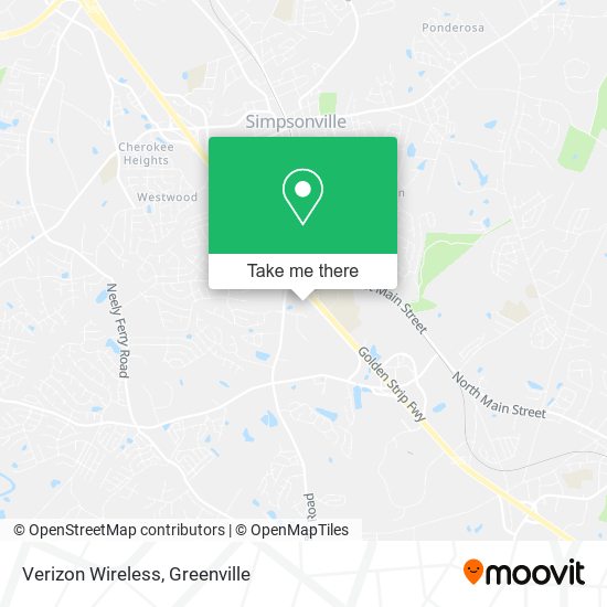Verizon Wireless map