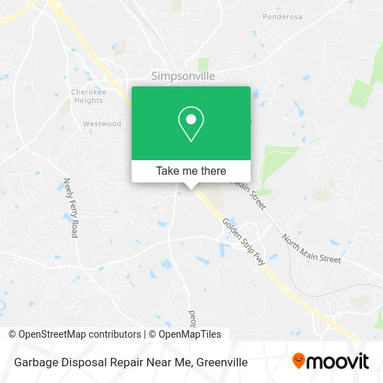 Garbage Disposal Repair Near Me map