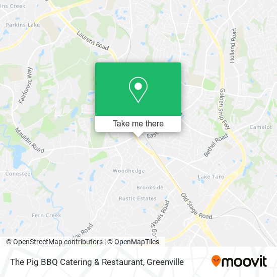 The Pig BBQ Catering & Restaurant map