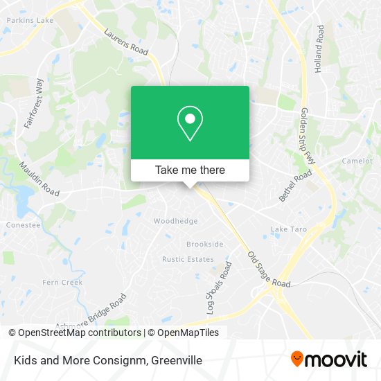 Kids and More Consignm map