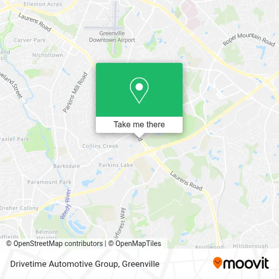 Drivetime Automotive Group map