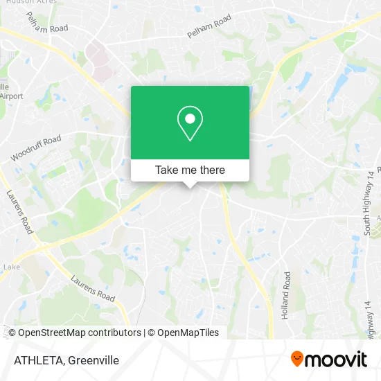 ATHLETA map