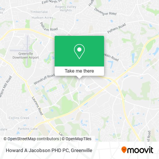 Howard A Jacobson PHD PC map