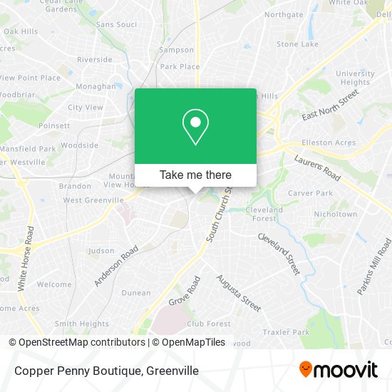Copper Penny Boutique map