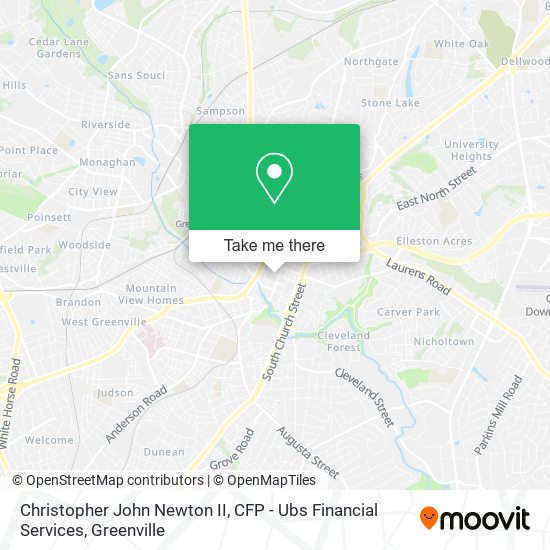 Christopher John Newton II, CFP - Ubs Financial Services map
