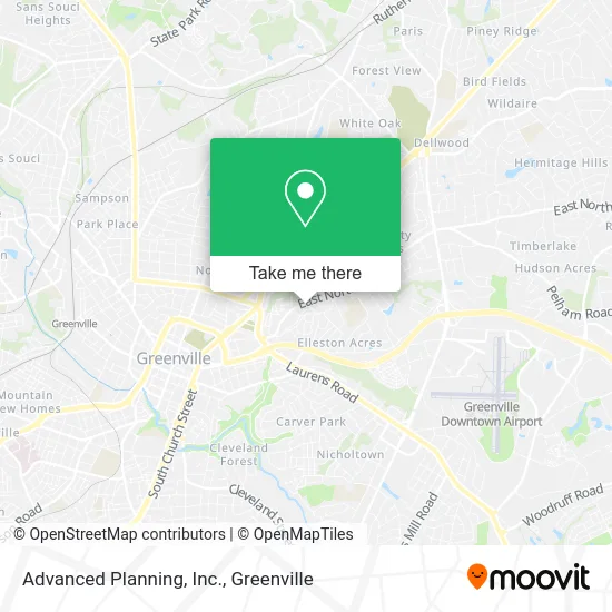 Advanced Planning, Inc. map