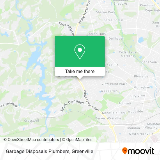 Garbage Disposals Plumbers map