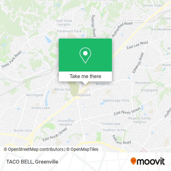 TACO BELL map