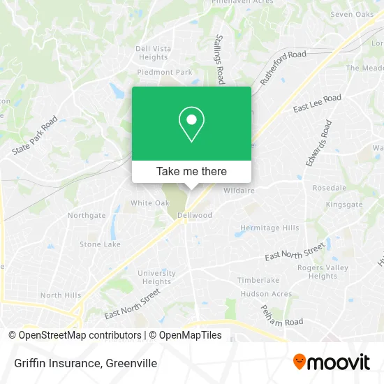 Griffin Insurance map