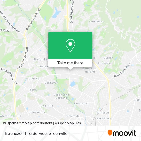 Ebenezer Tire Service map