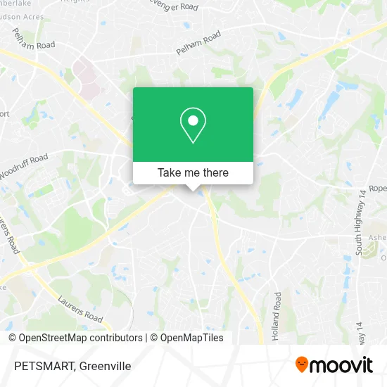 PETSMART map