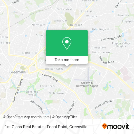 Mapa de 1st Class Real Estate - Focal Point