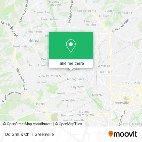 Dq Grill & Chill map