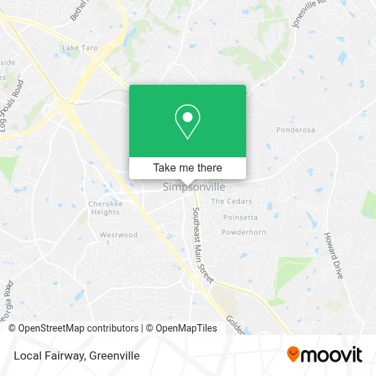 Local Fairway map