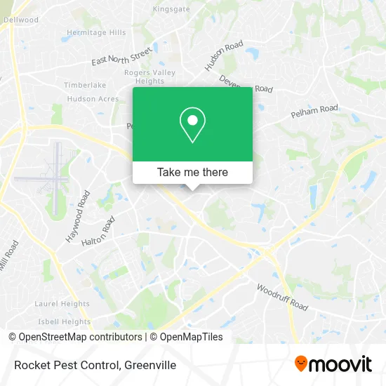 Rocket Pest Control map
