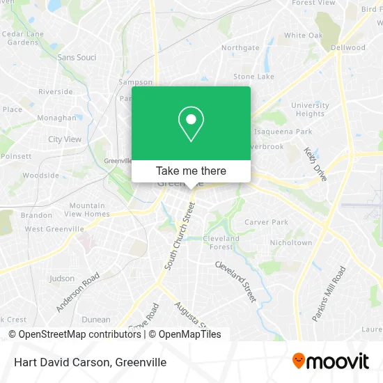 Hart David Carson map
