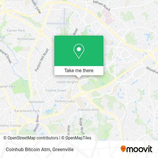 Coinhub Bitcoin Atm map