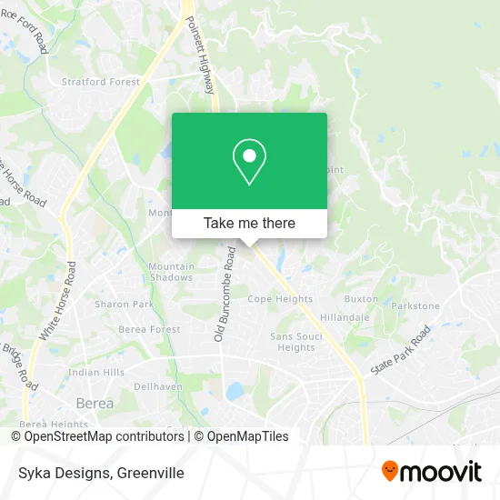 Syka Designs map