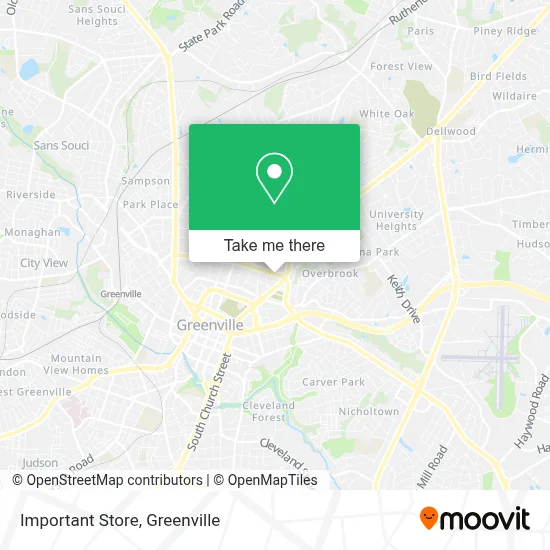 Important Store map