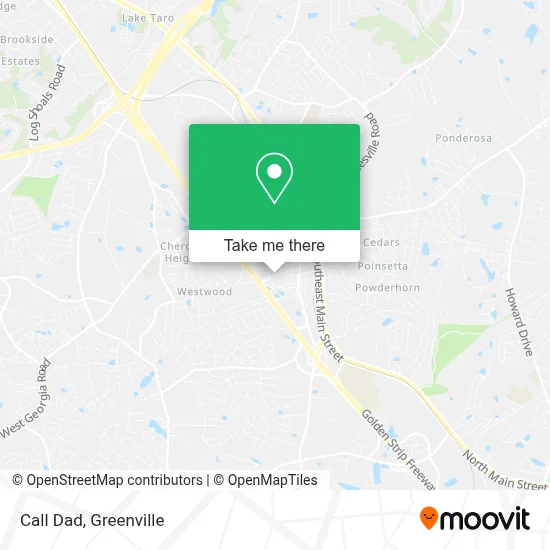 Call Dad map