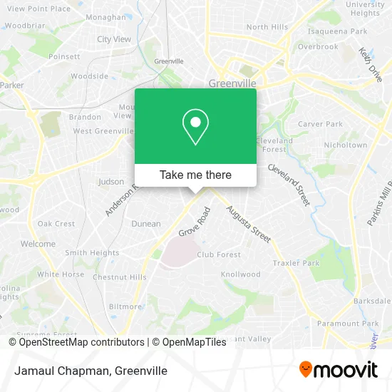 Jamaul Chapman map