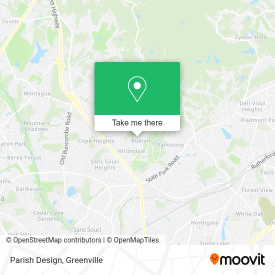 Parish Design map