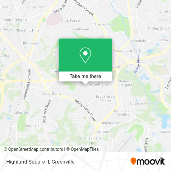 Highland Square II map