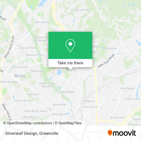 Silverleaf Design map