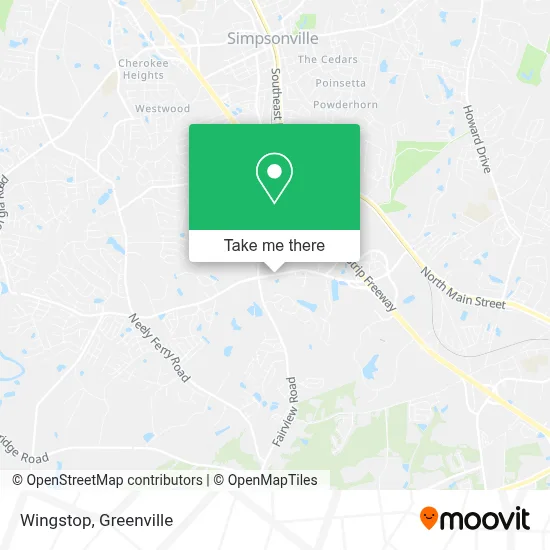 Wingstop map