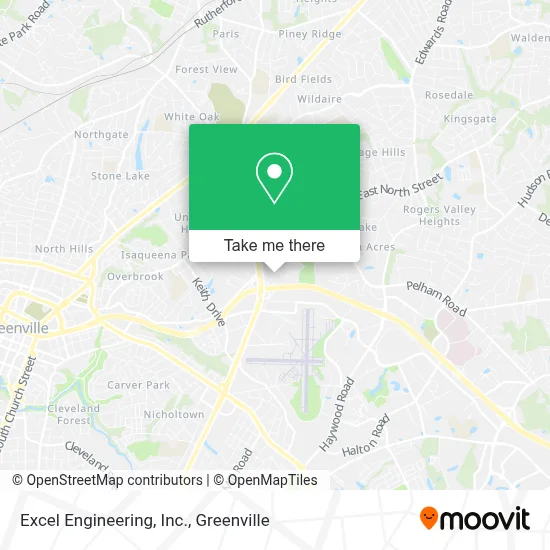 Excel Engineering, Inc. map