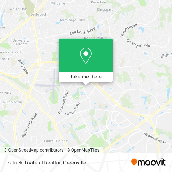 Patrick Toates I Realtor map