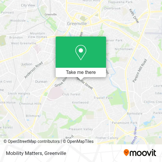 Mobility Matters map