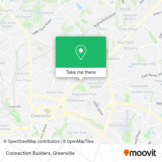 Connection Builders map