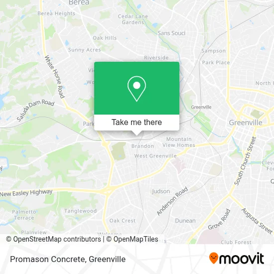 Promason Concrete map