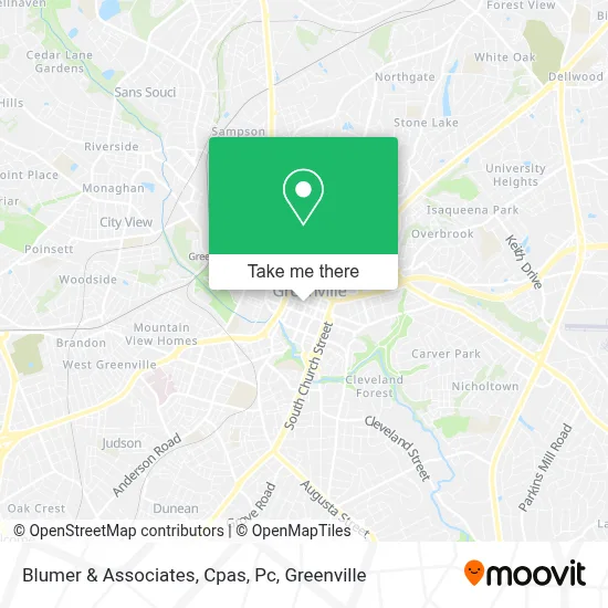 Blumer & Associates, Cpas, Pc map