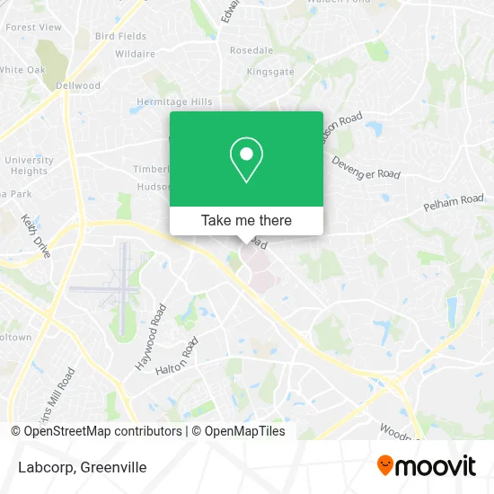 Labcorp map