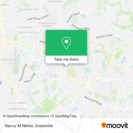 Nancy M Netter map