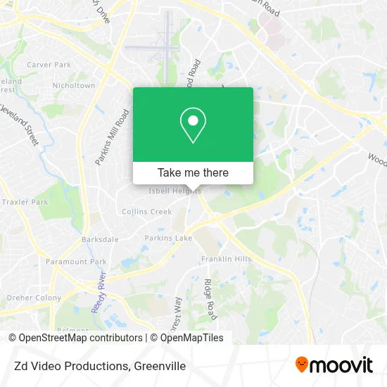 Zd Video Productions map