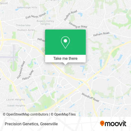 Precision Genetics map