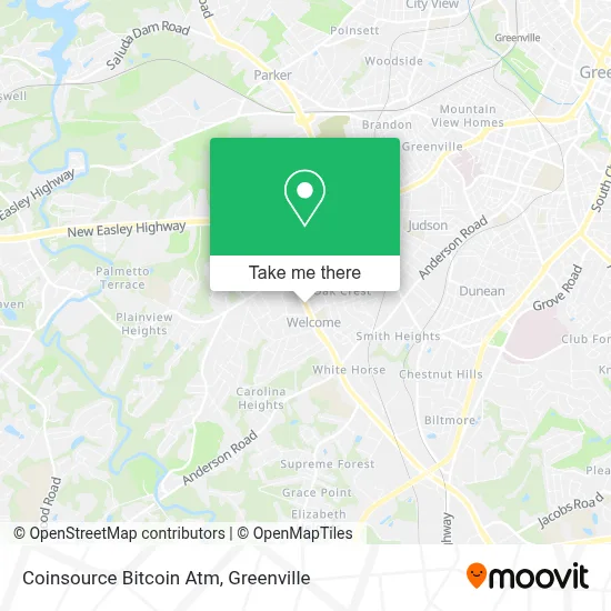 Coinsource Bitcoin Atm map