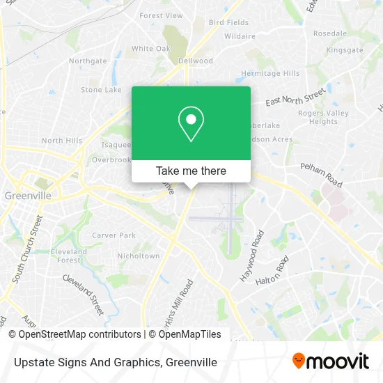 Upstate Signs And Graphics map