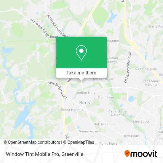 Window Tint Mobile Pro map