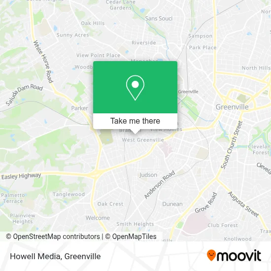 Howell Media map