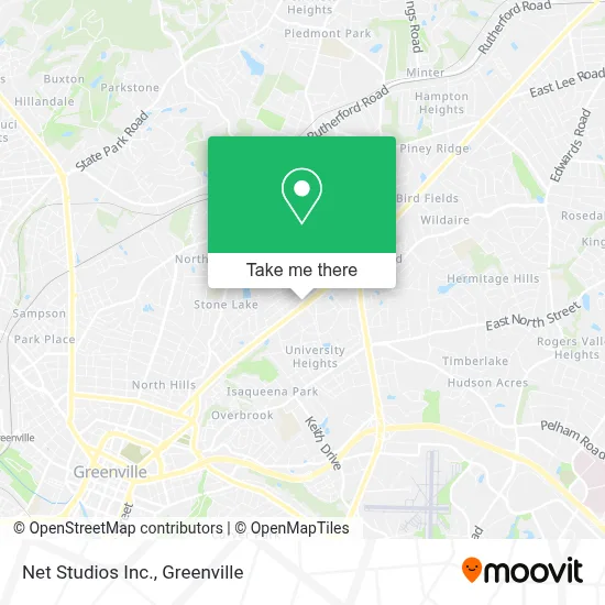 Net Studios Inc. map