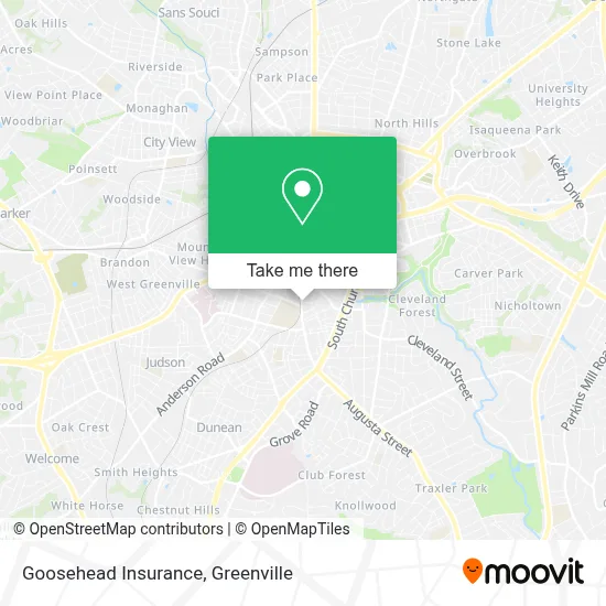 Goosehead Insurance map