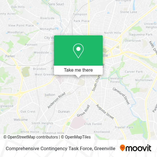 Comprehensive Contingency Task Force map