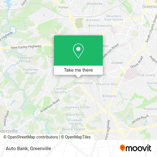 Auto Bank map